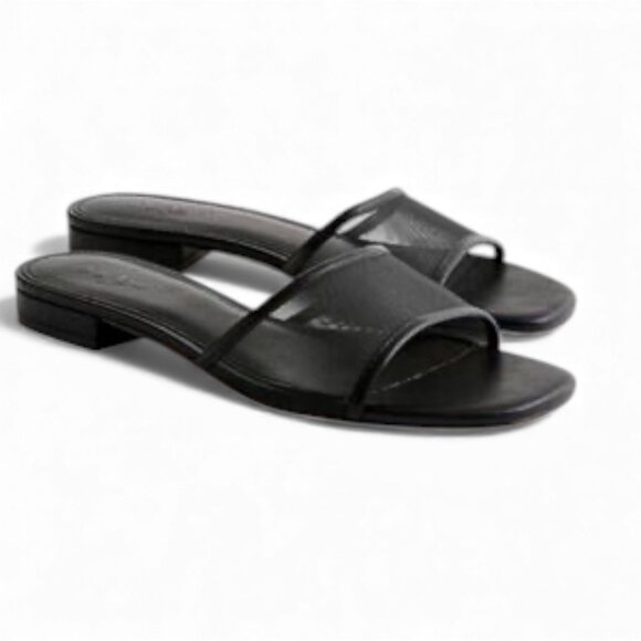 J Crew Mesh slide sandals Size 8 - Picture 1 of 6